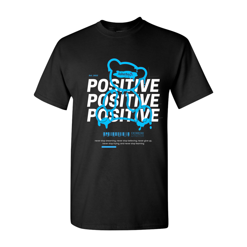 ASHER IVY LYFE POSITIVE TEDDY BEAR T-SHIRT