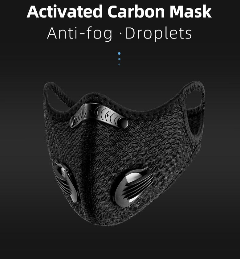 Lightweight and Breathable Carbon Filter Mask