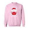 Red Santa Heavy Blend Crewneck Sweatshirt